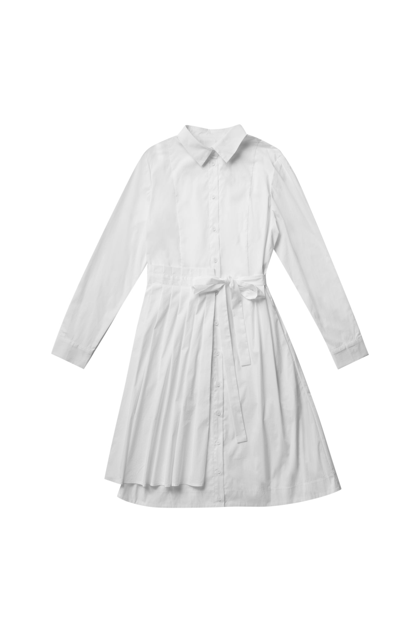 ZAIKAMOYA PLEATED OVERLAY DRESS