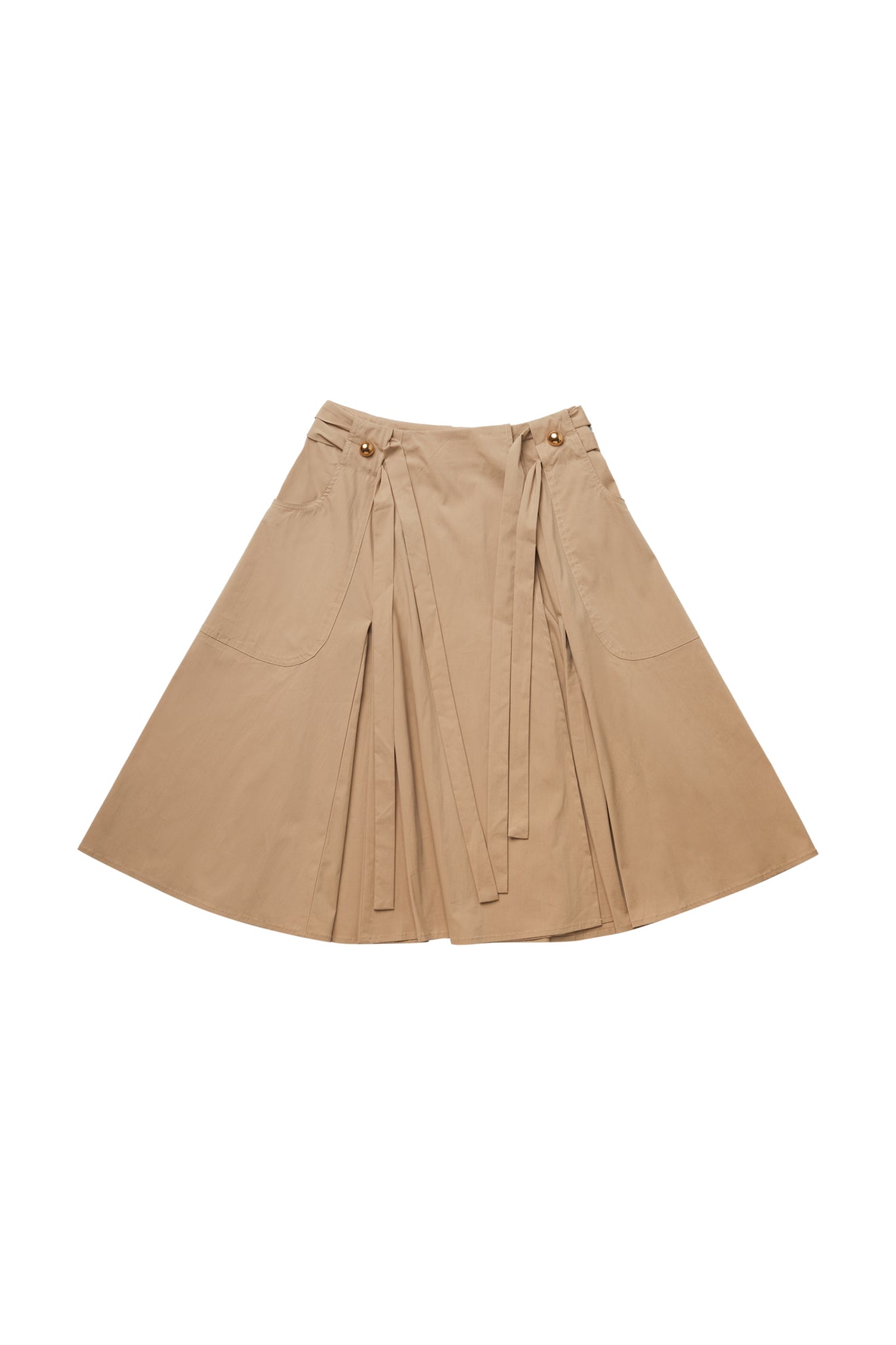 ELLE OH ELLE GOLD BUTTONS SKIRT