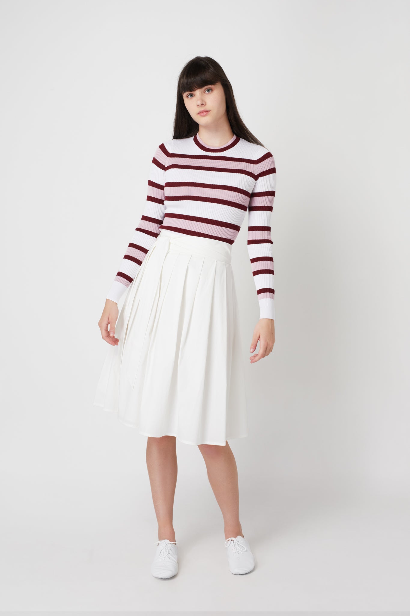 ELLE OH ELLE GOLD BUTTONS SKIRT