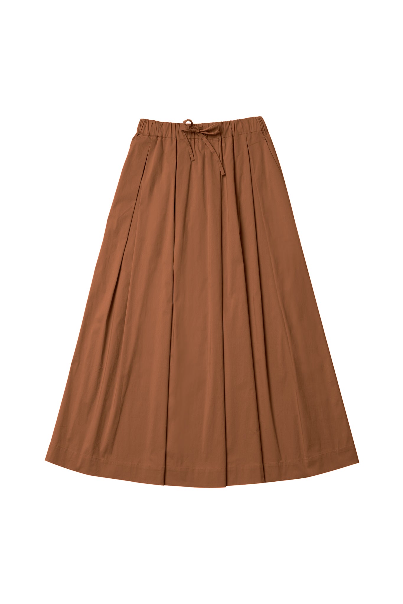 UNAYA DRAWSTING MAXI SKIRT