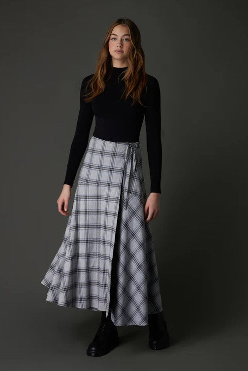 ZAIKAMOYA PLAID SKIRT