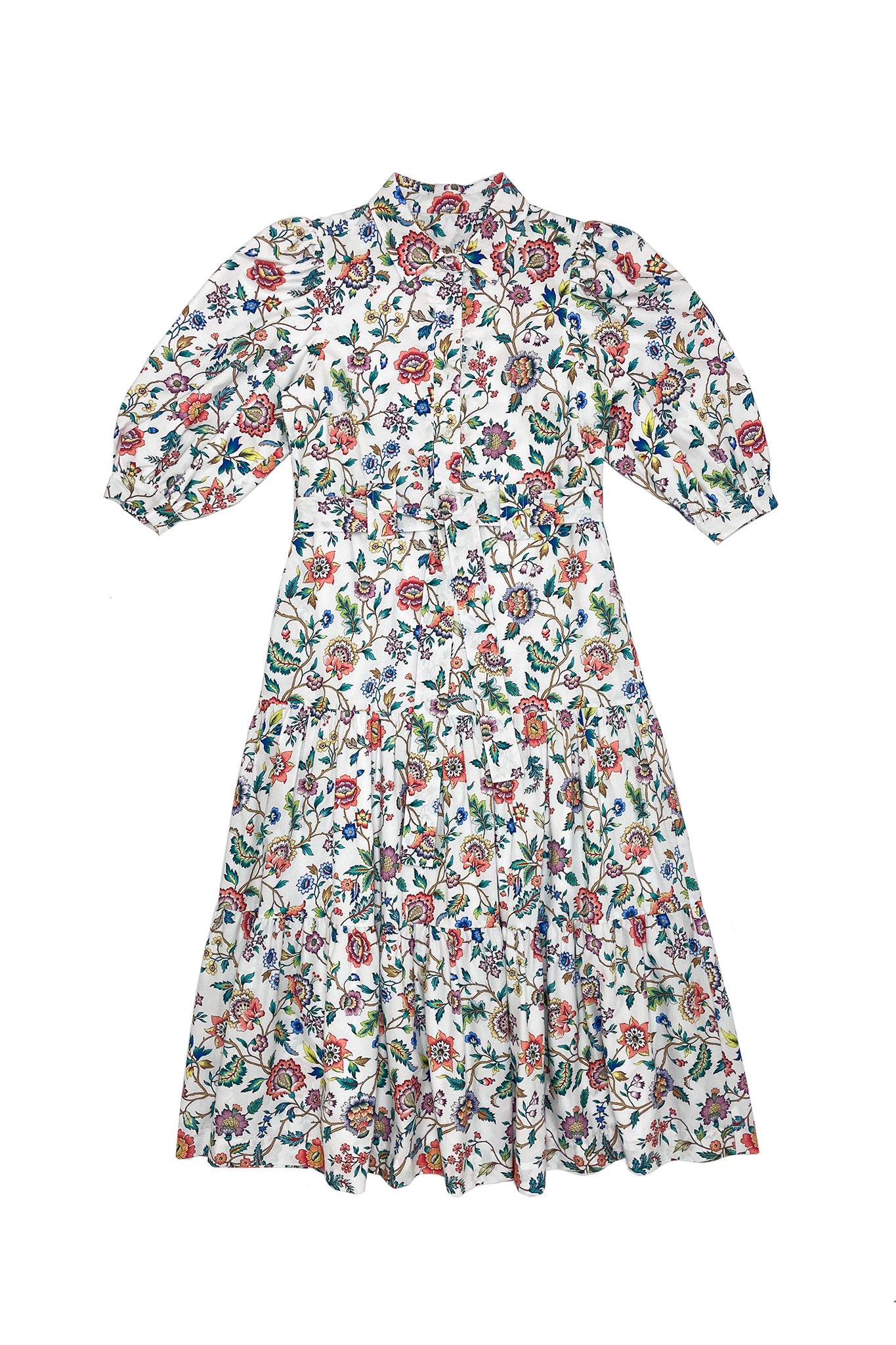 ZAIKAMOYA SCARLETT FLORAL DRESS