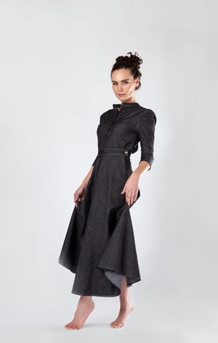 IN:05 CIRCLE MIDI SKIRT