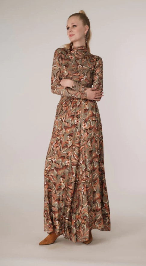 THIRD PANEL MAXI SKIRT