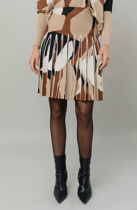 APPARALEL CAMO PRINT INFINITY SKIRT