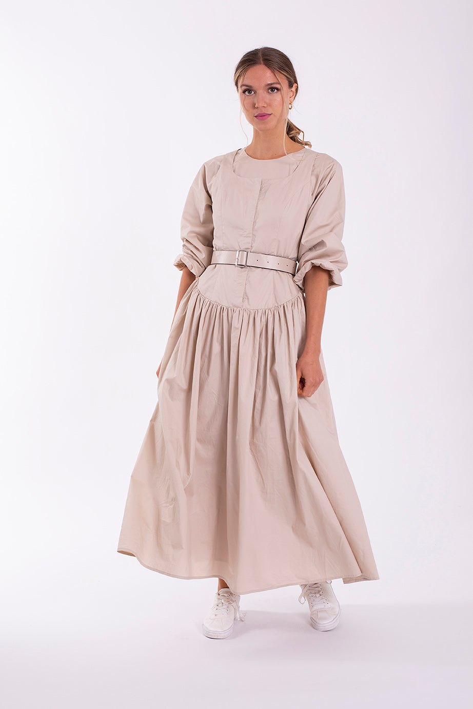 CONCEPT BUBBLE SLEEVE BLOUSE