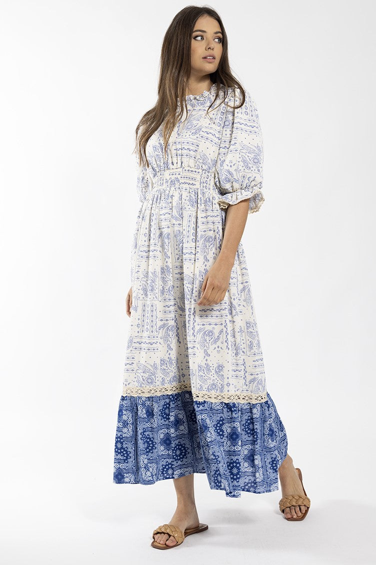 CONCEPT BANDANA MIDI DRESS