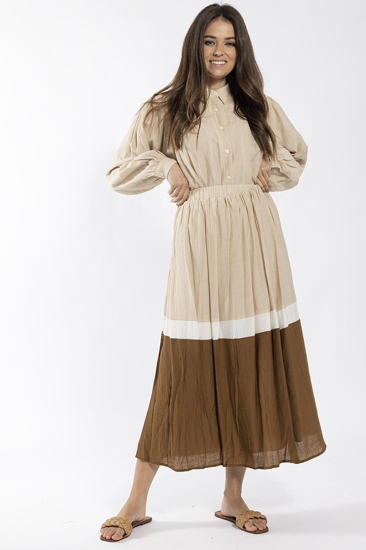 CONCEPT CRINKLE BLOUSE