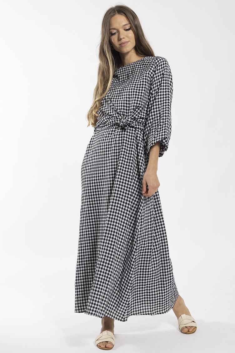 CONCEPT GINGHAM BLOUSE