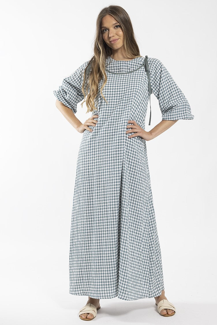 CONCEPT GINGHAM BLOUSE