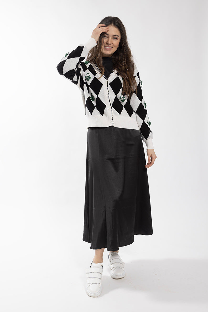 CONCEPT DIAMOND GRAPE CARDI