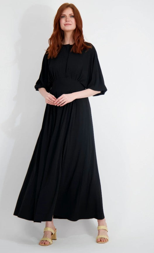 PASHMINA ELLIE DOLMAN SLEEVE MAXI DRESS
