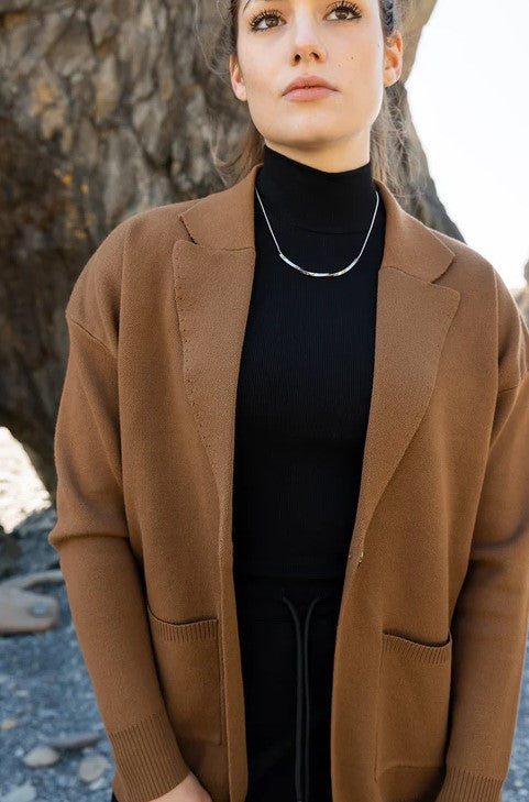 POINT KNIT BLAZER