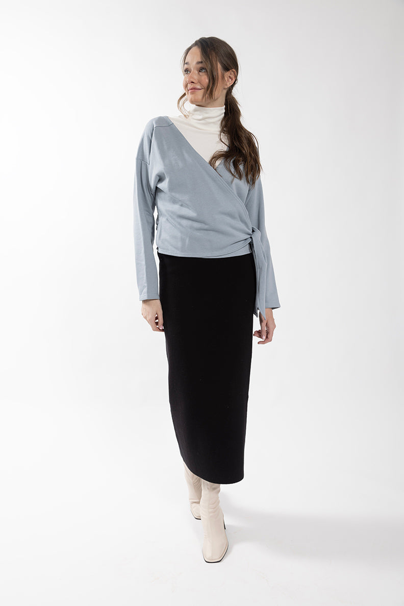 LATITUDE WRAP SWEATSHIRT