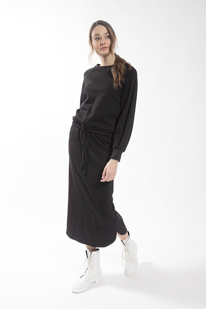 LATITUDE DRAWSTRING WAIST SKIRT