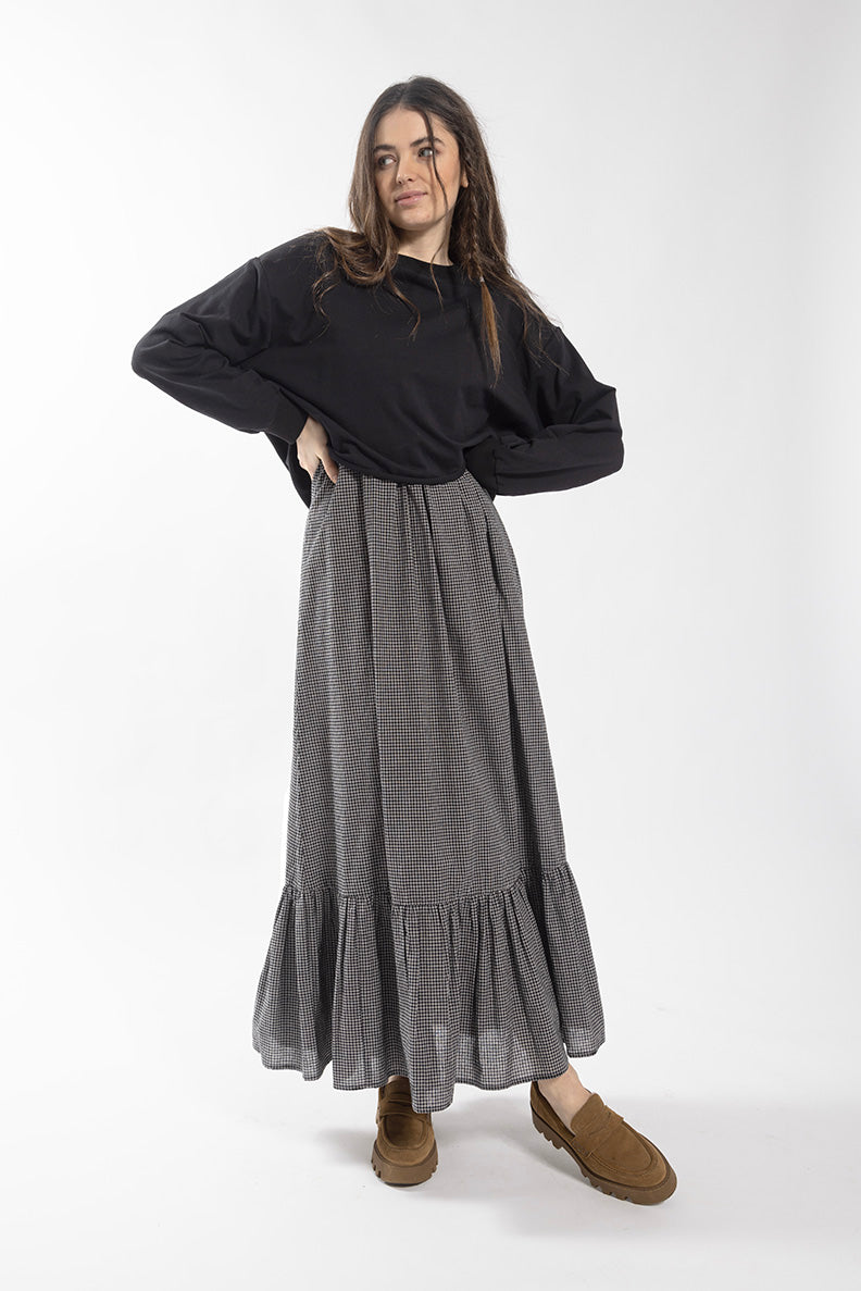 LATITUDE PLAID JUMPER