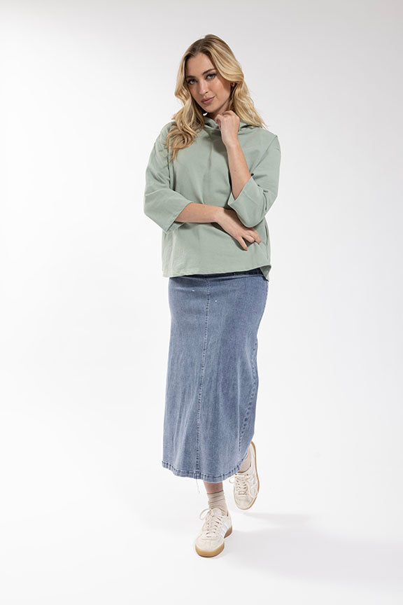 LATITUDE 3/4 Sleeve Hoodie