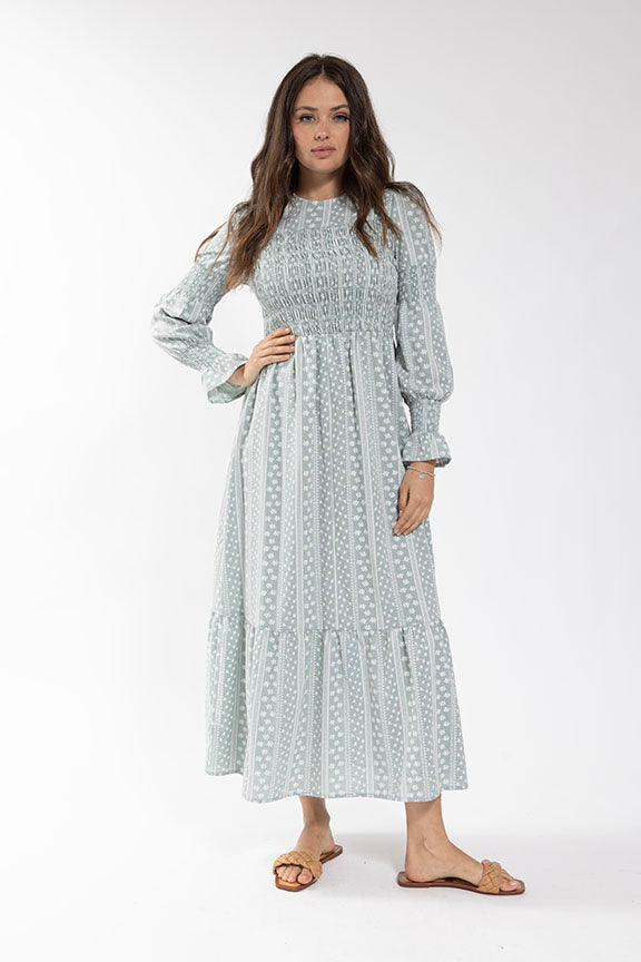 LATITUDE Vintage Floral Dress