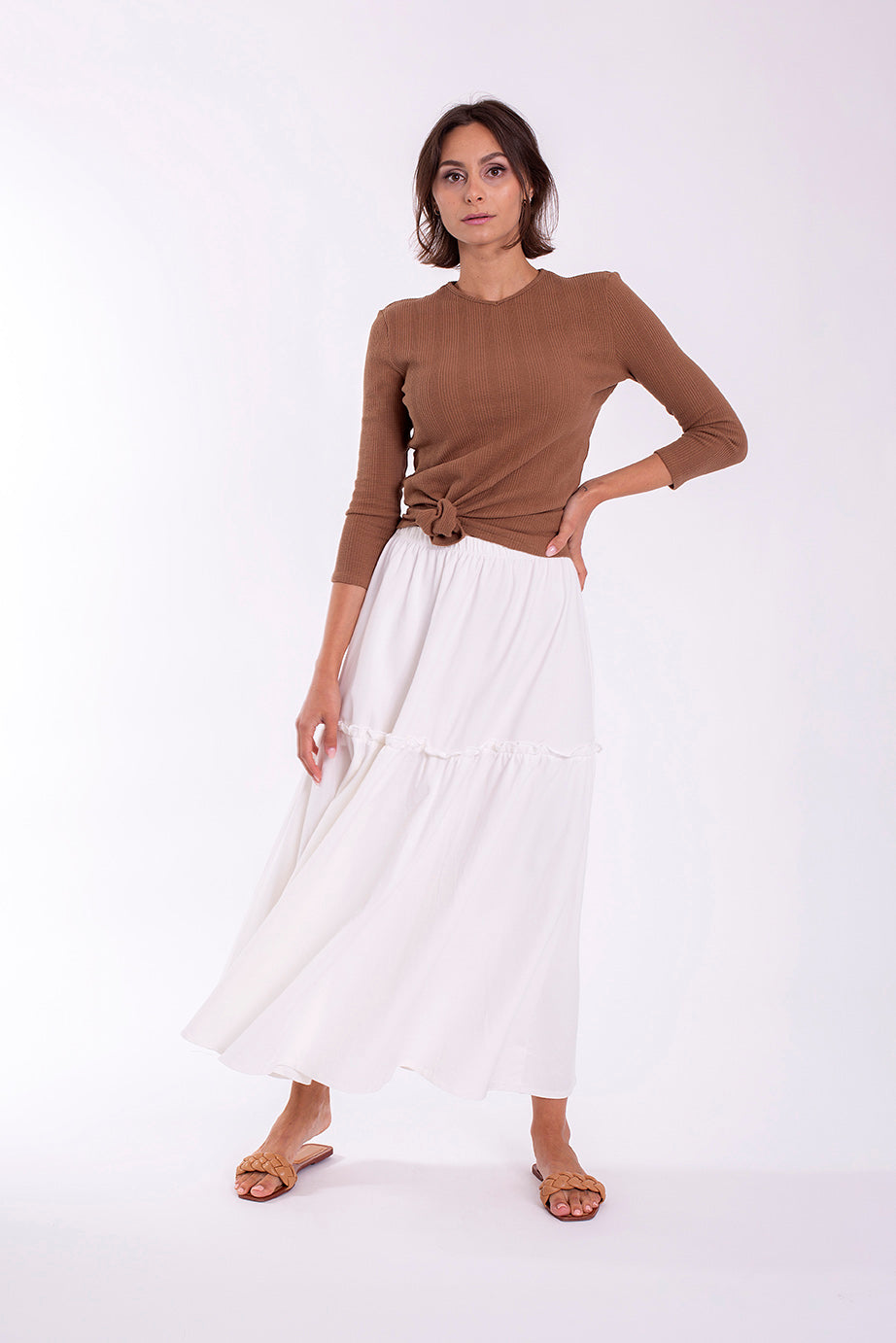 MONN WAFFLE TEE