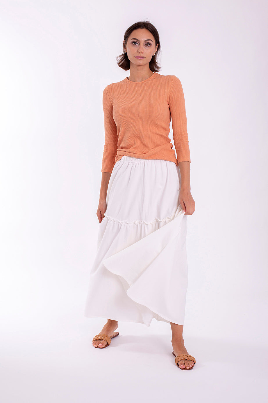 MONN WAFFLE TEE