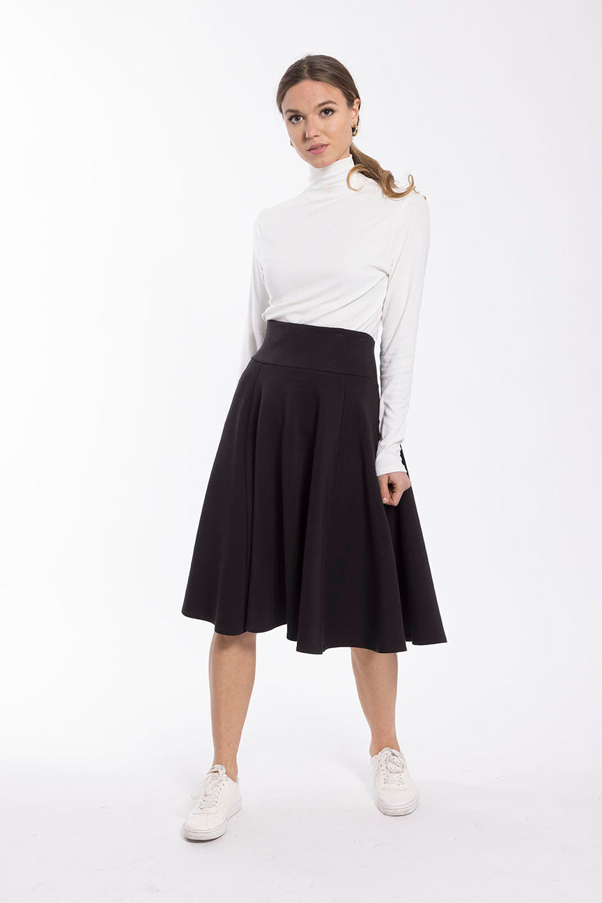 MONN SCUBA ALINE SKIRT