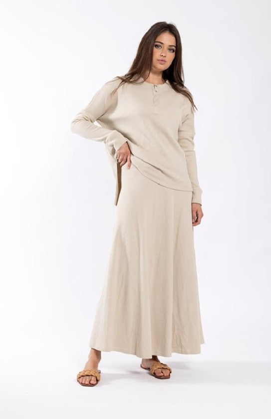 MONN WAFFLE SKIRT