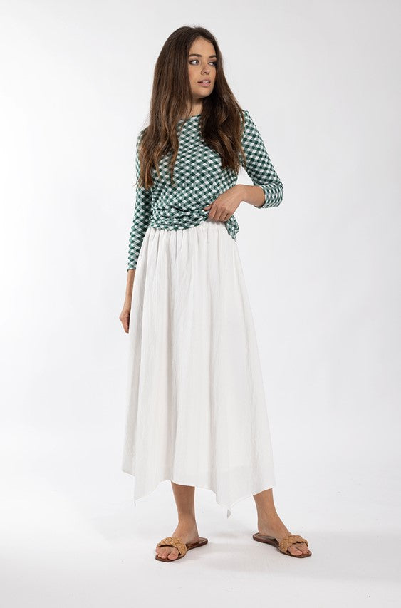 MONN GINGHAM TEE