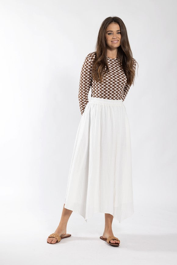 MONN GINGHAM TEE