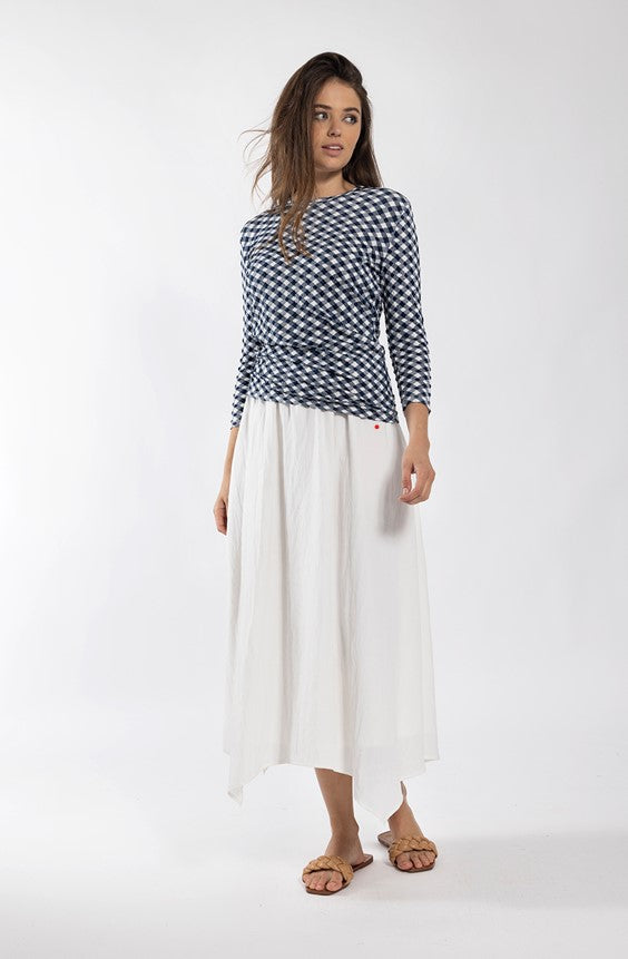 MONN GINGHAM TEE