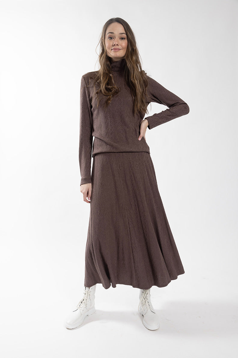 MONN CABLE SKIRT