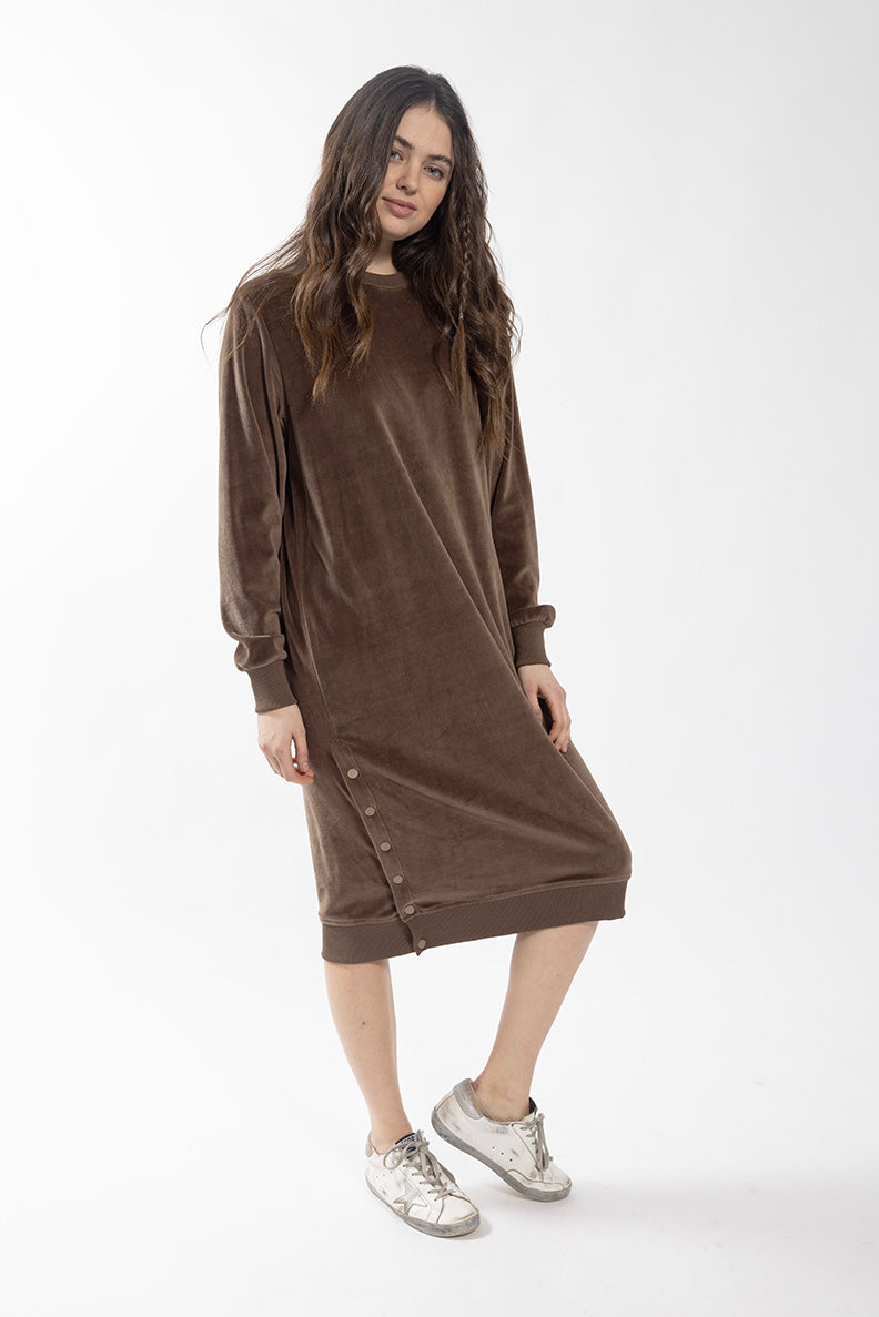 MONN VELOUR DRESS