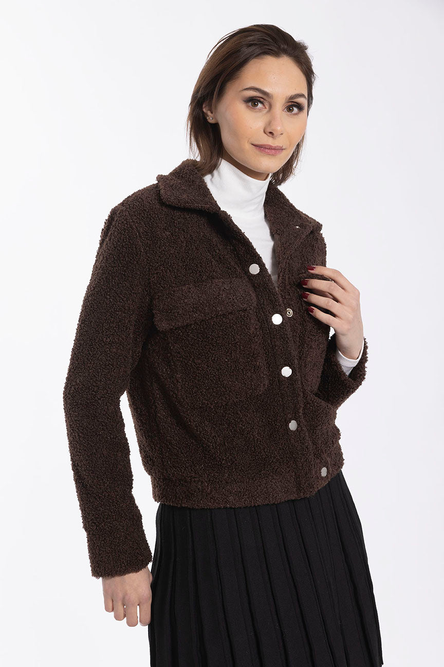MAPLE & CLIFF TEDDY JACKET