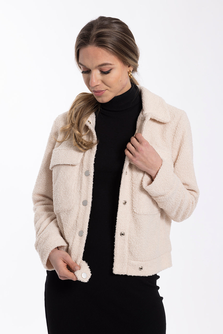 MAPLE & CLIFF TEDDY JACKET