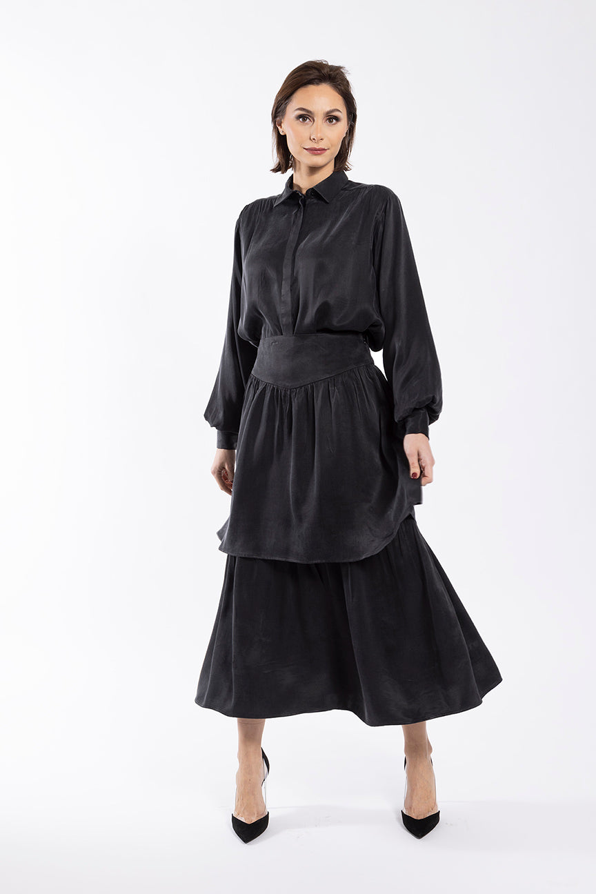 MAPLE & CLIFF DOUBLE LAYER SKIRT