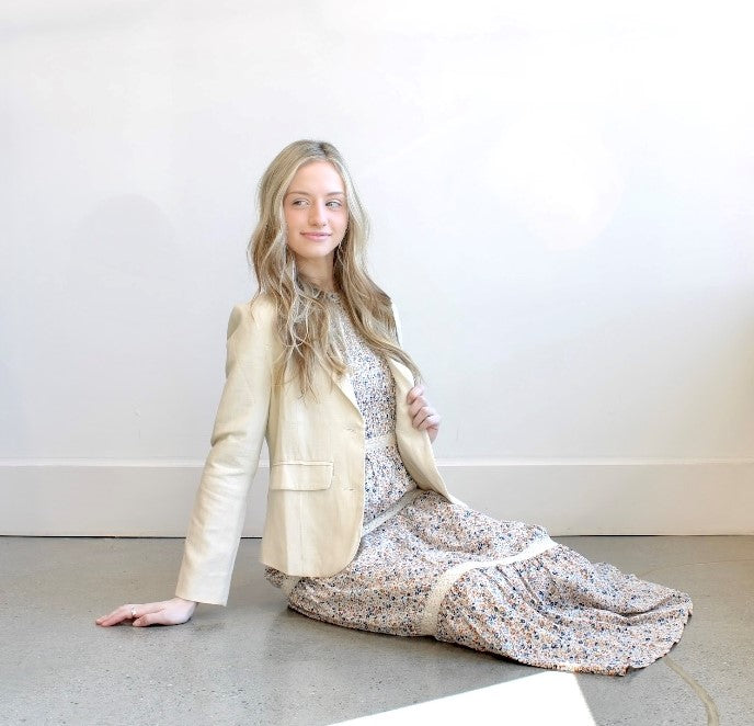 MONN LINEN BLAZER