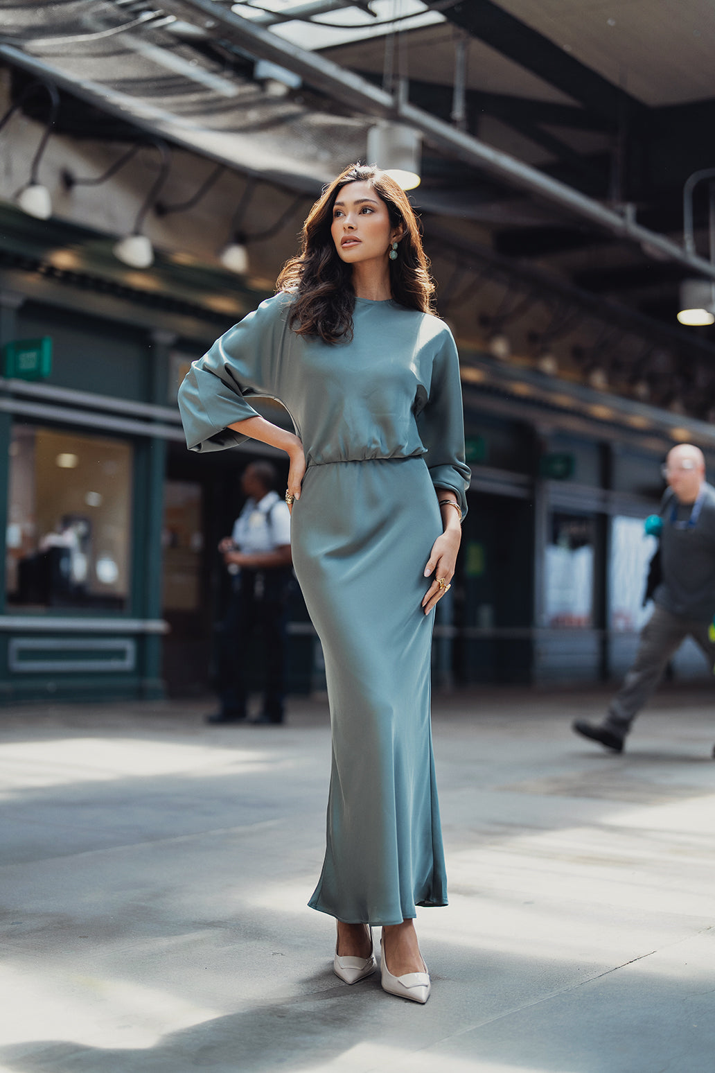 green emerald velvet dress Baltic Born Womens Stefania Midi Dress | Green green emerald velvet dress Baltic Born Womens Stefania Midi Dress | Green