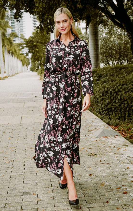PASHMINA YAYA BUTTONDOWN MAXI