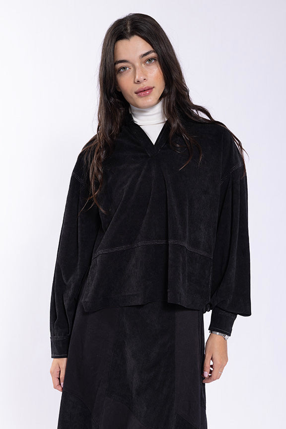 Static Corduroy Top