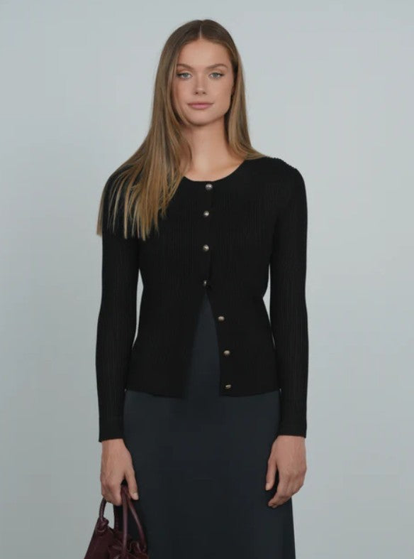 POINT TINY CABLE CARDIGAN