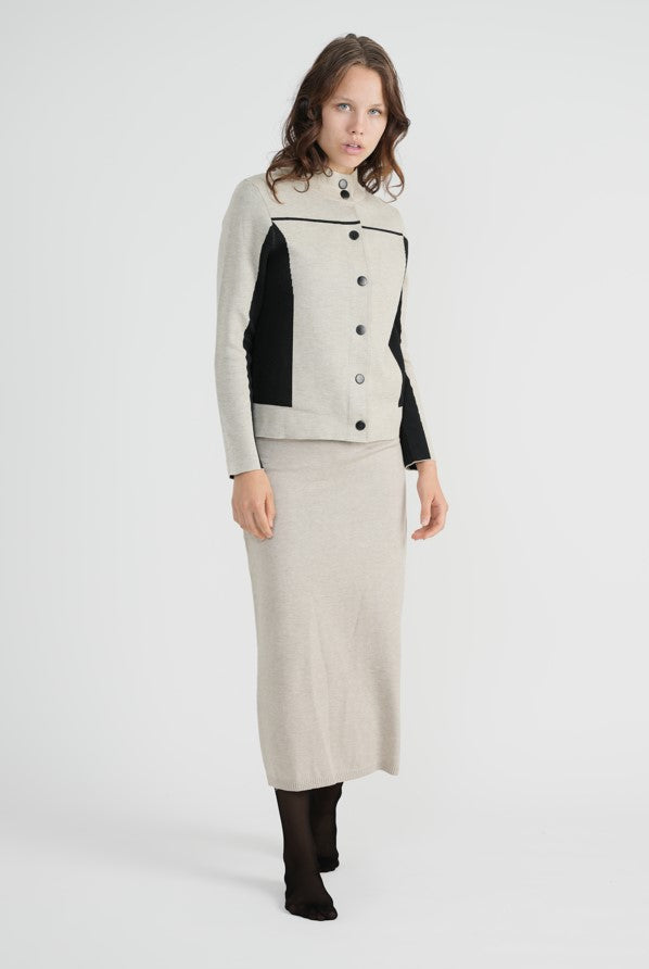 HARPER BASIC KNIT SKIRT