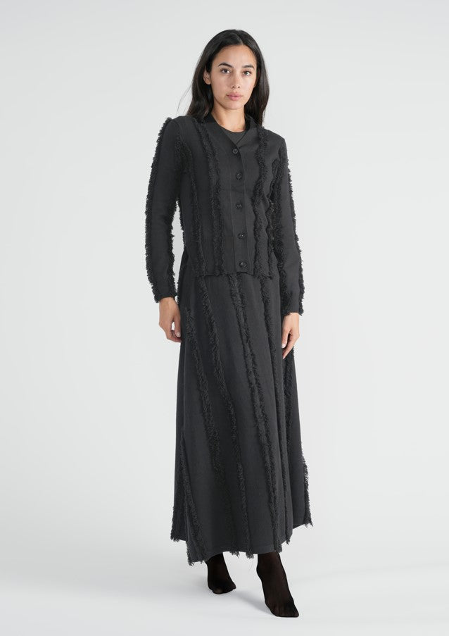 WEEKEND FRINGE KNIT CARDI