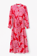 ATTIRE BOW PRINT DRESS