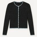 FRENCH MASON STITCH KNIT CARDI
