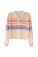FRENCH MASON STRIPED KNIT TOP