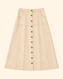 LILY AND LOLA CANVAS STITCH SKIRT