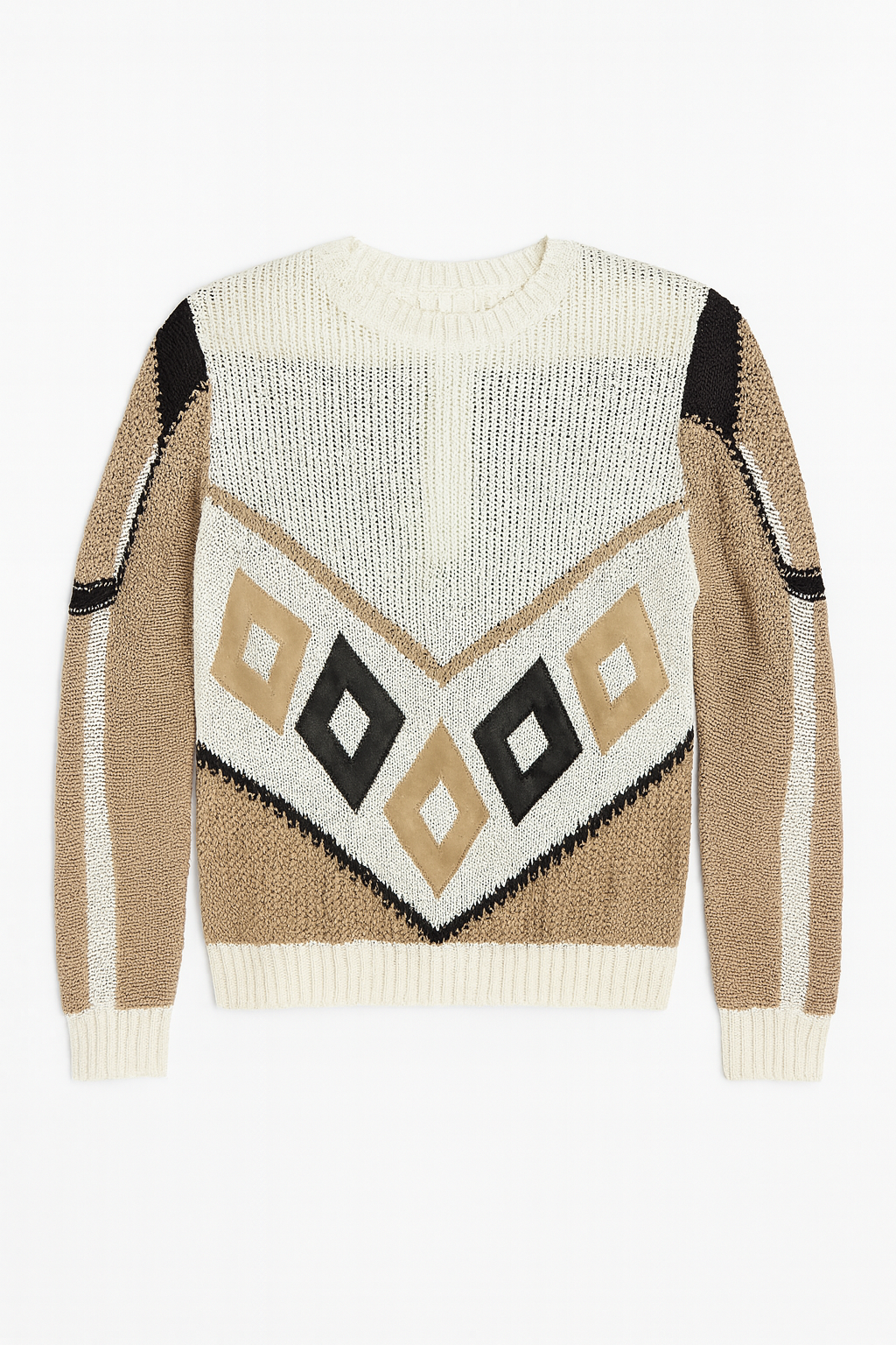 WRONG SIDE OF RIGHT DIAMOND DESIGN CROCHET TOP