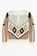 WRONG SIDE OF RIGHT DIAMOND DESIGN CROCHET TOP