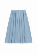 WRONG SIDE OF RIGHT CHAMBRAY OVERLAY SKIRT