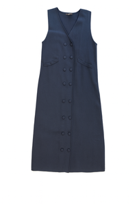 WRONG SIDE OF RIGHT KNIT DOUBLE BREASTED JUMPER