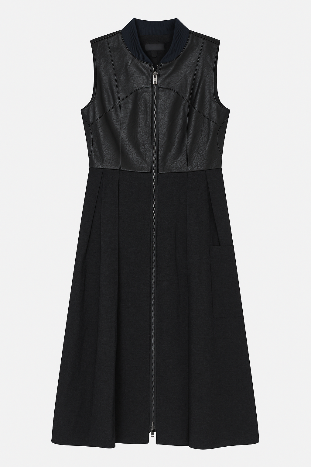 WRONG SIDE OF RIGHT DUAL FABRIC JUMPER